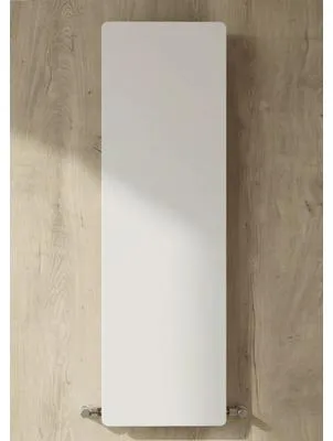 Produktbild von Rotheigner Designheizkörper EDGY 1190 x 372 mm weiß Anschluss Beidseitig unten ohne Handtuchhalter