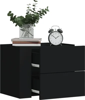 Zdjęcie produktu dla VidaXL 848328, Czarny, Drewno, 30 kg, 5 kg, 450 mm, 300 mm