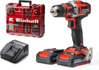 Produktbild von Aku vrtací šroubovák Einhell TE-CD 18/40 Li +69, sada včetně nabíječky a aku 2x2,0 Ah