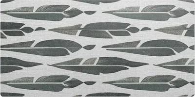 Produktbild von Abstrakte Blätter– Schreibtischunterlage – Schreibtisch Tischunterlage – 120x60 cm – Unterlage Groß Schreibtischmatte