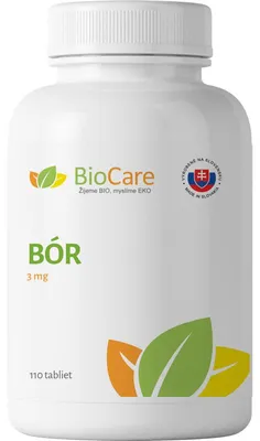 Obrázek produktu pro Bór 3 mg – 110 tablet