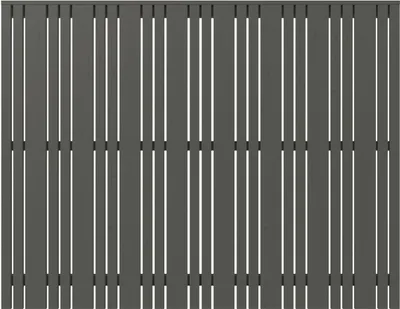 Produktbild von Plus Zaun Tangent 180 x 140 cm umbragrau fungizidbehandelt