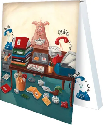Produktbild von Gute-Laune-Klebezettel - "Büro-Chaos"