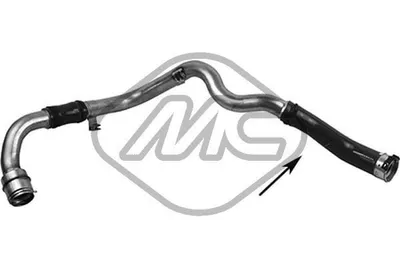 Produktbild von Metalcaucho 99417 Turbo Ladeluftschlauch für DACIA DUSTER DUSTER Kasten