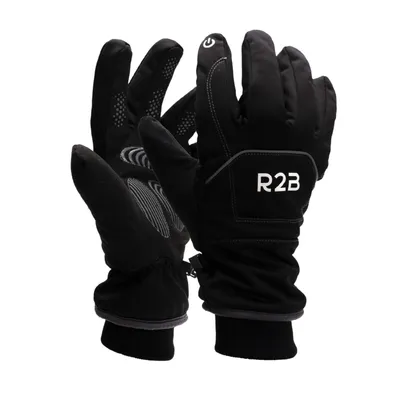 Produktbild von R2B® Winterhandschuhe wasserdicht - Größe S, Handschuhe touchscreen, warme Handschuhe mit Thinsulate, Handschuhe winter mit Anti-Rutsch-Schicht