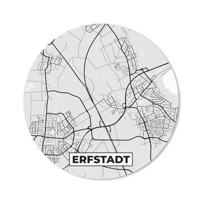 Produktbild von MuchoWow® Mauspad Mousepad Stadtplan - Erfstadt - Karte - Deutschland - Karte 40x40 cm - Mousepads - Maus Mat - Pad - Mausunterlage - Schreibtisch Accessoires