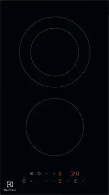 Immagine prodotto di Electrolux LHR3233CK Piano cottura nero integrato in Vetroceramica a 2 zone