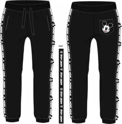 Produktbild von Mickey Mouse Jogging- / Freizeit- Hose schwarz für Mädchen 134