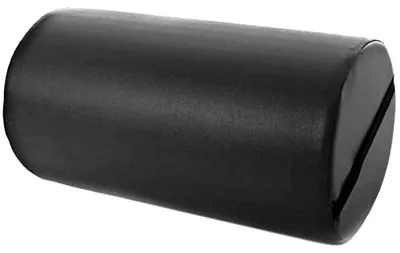 Produktbild von Schaumstoffpolsterung, 55 x 30 cm, schwarzes Kunstleder, Rollmatte, für Yoga, Fitness, Massage