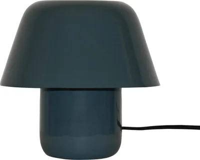 Produktbild von Leitmotiv - Tischleuchte Afan - Jeansblau - 20x20x19cm Tischlampe - Nachttischlampe, Wohnzimmer, Schlafzimmer