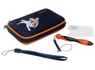Produktbild von Thrustmaster Champion Pack f/ DS Lite, 3DS, DSi, Blau, Orange, DS Lite, DSi, 3DS