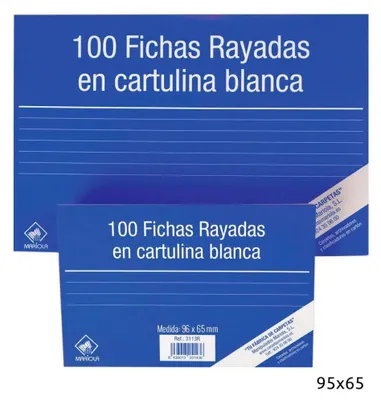 Zdjęcie produktu dla 100 Karteikarten (95x65 mm) nr 1 mariola 3111r