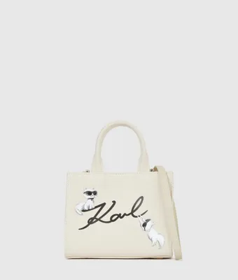 Obrázok produktu pre Karl Lagerfeld, kabelka "Ikon Signature", model Choupette, farba: prírodná biela