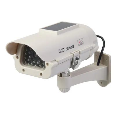 Immagine prodotto di Silverline 614458 Telecamera LED fittizia con pannello solare
