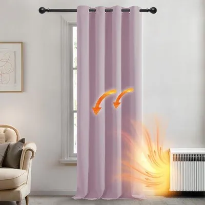 Produktbild von Lichtroseteilbare Rollos mit Ringen für Wohnzimmer, 132x160 cm, 1 Stück