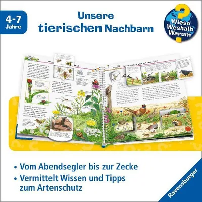 Produktbild von Wieso? Weshalb? Warum?, Band 71: Wir entdecken heimische Tiere