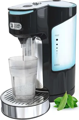 Zdjęcie produktu dla KitchenBrothers KitchenBrothers Podgrzewacz wody – 2 l – 3000 W – stal nierdzewna/czarny