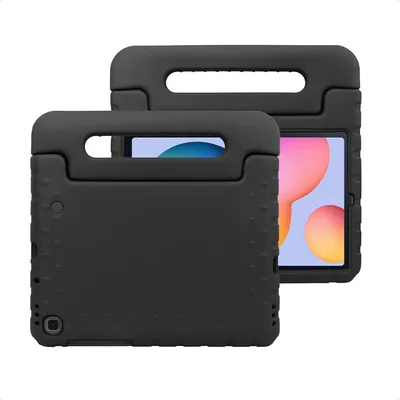 Produktbild von imoshion Schutzhülle mit Handgriff kindersicher Samsung Galaxy Tab S6 Lite (2020/2022/2024) - Schwarz