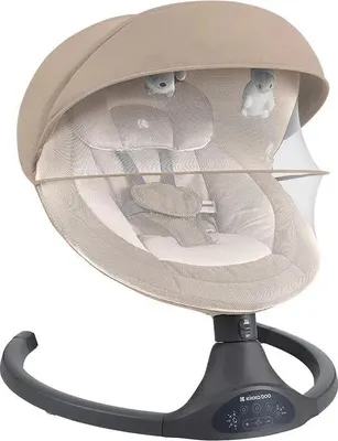 Produktbild von Kikkaboo Codie 2025 Elektrische Schaukel Mit Seitwärtsbewegung Beige Beige One Size