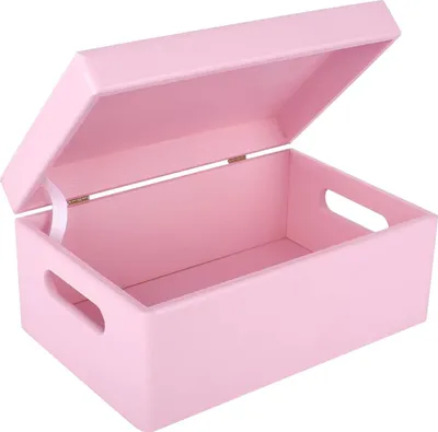 Immagine prodotto di Creative Deco Rosa Grande Scatola in Legno | 30x20x14cm | Coperchio e Maniglie | Cassetta Conteniore Portaoggetti Documenti | per Decoupage e Decorare