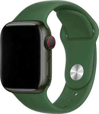Produktbild von Devia, Sportarmband für Apple Watch 42/44/45/49mm aus Silikon, Grün