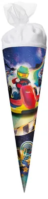 Produktbild von Roth Schultüte 50cm rund Kart Race