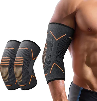 Produktbild von Elleboogbrace für Männer und Frauen - 2 Verpackungen Elleboogschützer für Tennisellenbogen und Arthritis