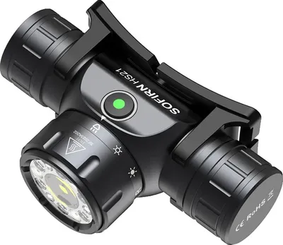 Image de Lampe frontale Sofirn HS21, 2000 lumens, rechargeable via USB Type-C, 6000-6500 K