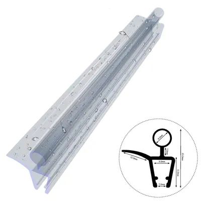 Immagine prodotto di Guarnizione doccia D24 6-7mm 120cm Guarnizione porta doccia Guarnizione di ricambio per box doccia