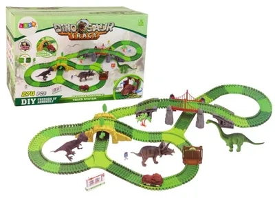 Obrázok produktu pre Dinosaurská dráha 270 Prvky Príslušenstvo