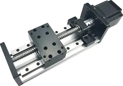Obrázok produktu pre Posuvný stôl, vysoká stabilita, efektívny guľôčkový závit, SFU1605 s motorom, efektívny zdvih 100