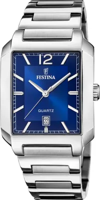 Festina Herren Funkuhr Eckig Festina F20679/3 Damenuhr Quarz Eckig