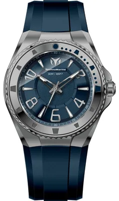 Immagine prodotto di TechnoMarine Lusso Mare TM-225024 Orologio da Uomo - Movimento al Quarzo - Acciaio Inossidabile con Quadrante Blu - 44 mm