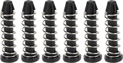 Produktbild von Kühlkörper Montage Pin 18,6mm - 100 Stück - Kühlkörper Montage Clip Set mit Kunststoff Verschluss