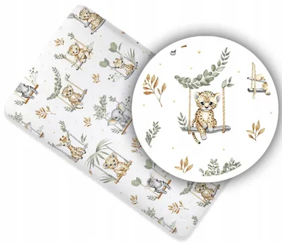 Immagine prodotto di Lenzuolo con Angoli per Lettino 80 × 160 cm – 100% Cotone, Morbido ed Elastico