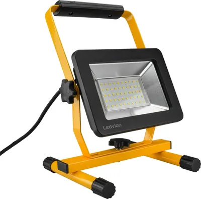 Immagine prodotto di Lampada da cantiere LED Ledvion, 50W, impermeabile IP65, 6000 lumen