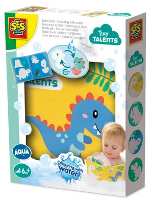 Zdjęcie produktu dla SES Creative Tiny Talents 13215, Książkeczka do kąpieli, Chłopak, dziewczyna, Wielobarwny