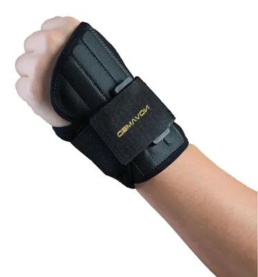 Productafbeelding van Polssteun Brace - Handbrace Pols - Sport Werk - Flexibele Steun - Maat M - Zwart