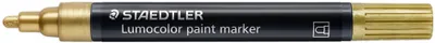 Image de STAEDTLER 349-11 STAEDTLER Acrylmarker Marqueur peinture Lumocolor, or