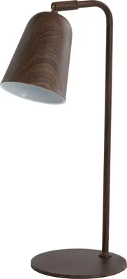 Zdjęcie produktu dla Light & Living - lampa stołowa - Salomo - brązowy - metal - lampa biurkowa - E27 - 1819352