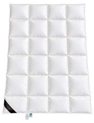 Produktbild von MA28 Daunendecke Bettdecke Oberbett Daunen Federn Decke 15 % Daunen - 85 % Federn 135x200 cm 1050g