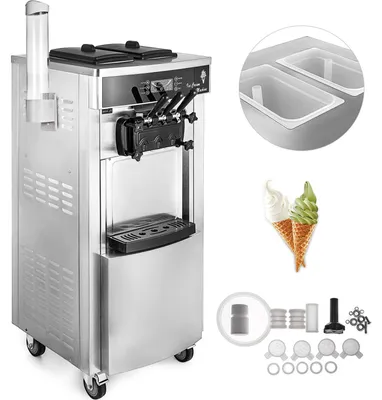 Imagen del producto de Máquina para helado suave - Máquina de helados - Heladera - Máquina de helados - Máquina de helado - 6 litros por lote