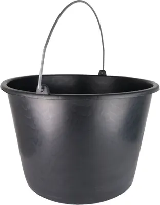 Produktbild von Mörtelkübel Baueimer 16L mit Skala Wassereimer Mörteleimer Kübel für Baustelle und Garten [1 Stück]