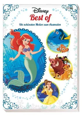 Produktbild von Disney Best of: Die schönsten Motive zum Ausmalen