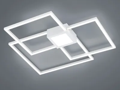 Image de Plafonnier moderne à encastrer LED HYDRA blanc Trio 676240431