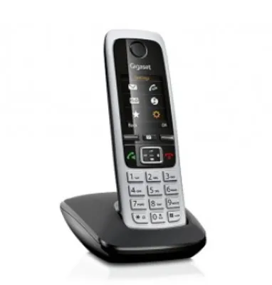 Produktbild von Gigaset C430A IP Strahlungsarmes Schnurlostelefon mit Anrufbeantworter, Farbdisplay, Rufnummernanzeige, Freisprechfunktion, Babyfon-Funktion, DECT