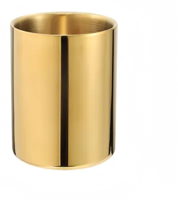 Produktbild von Runder Stifthalter – Edelstahl-Organizer – Goldfarben