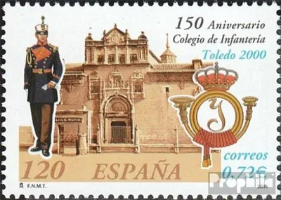 Produktbild von Briefmarken Spanien 2001 Mi 3611 (kompl.Ausg.) postfrisch Infantrieschule
