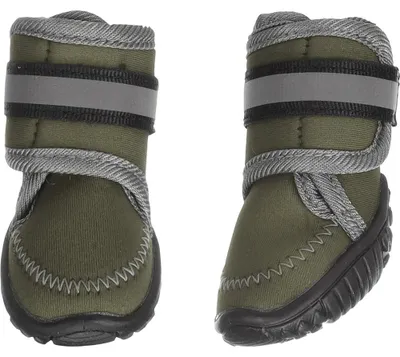 Immagine prodotto di Scarpe per cani Flamingo Kajan verde - 2 pezzi, taglia: L