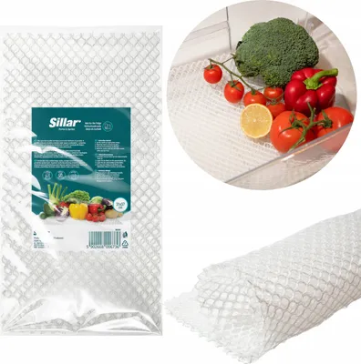 Produktbild von Sillar Antibakterielle Kühlschrankmatte 31 × 37 cm – Hygieneschutz für Kühlschrank & Schubladen